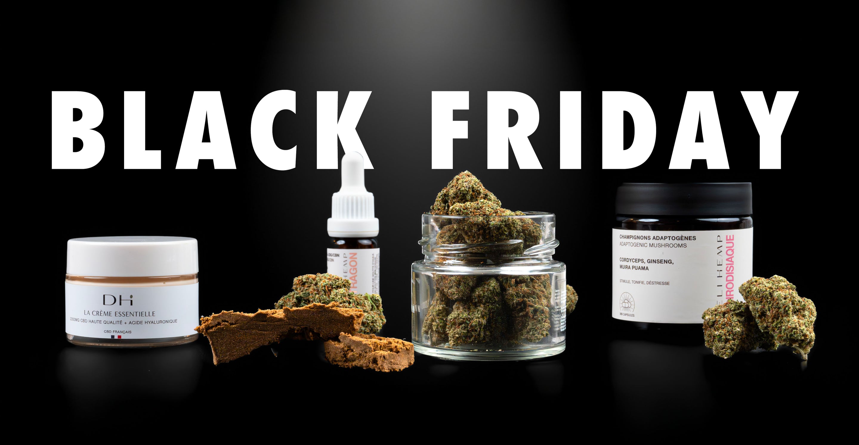 Black Friday CBD 2025 : Offres exclusives et promos Deli Hemp