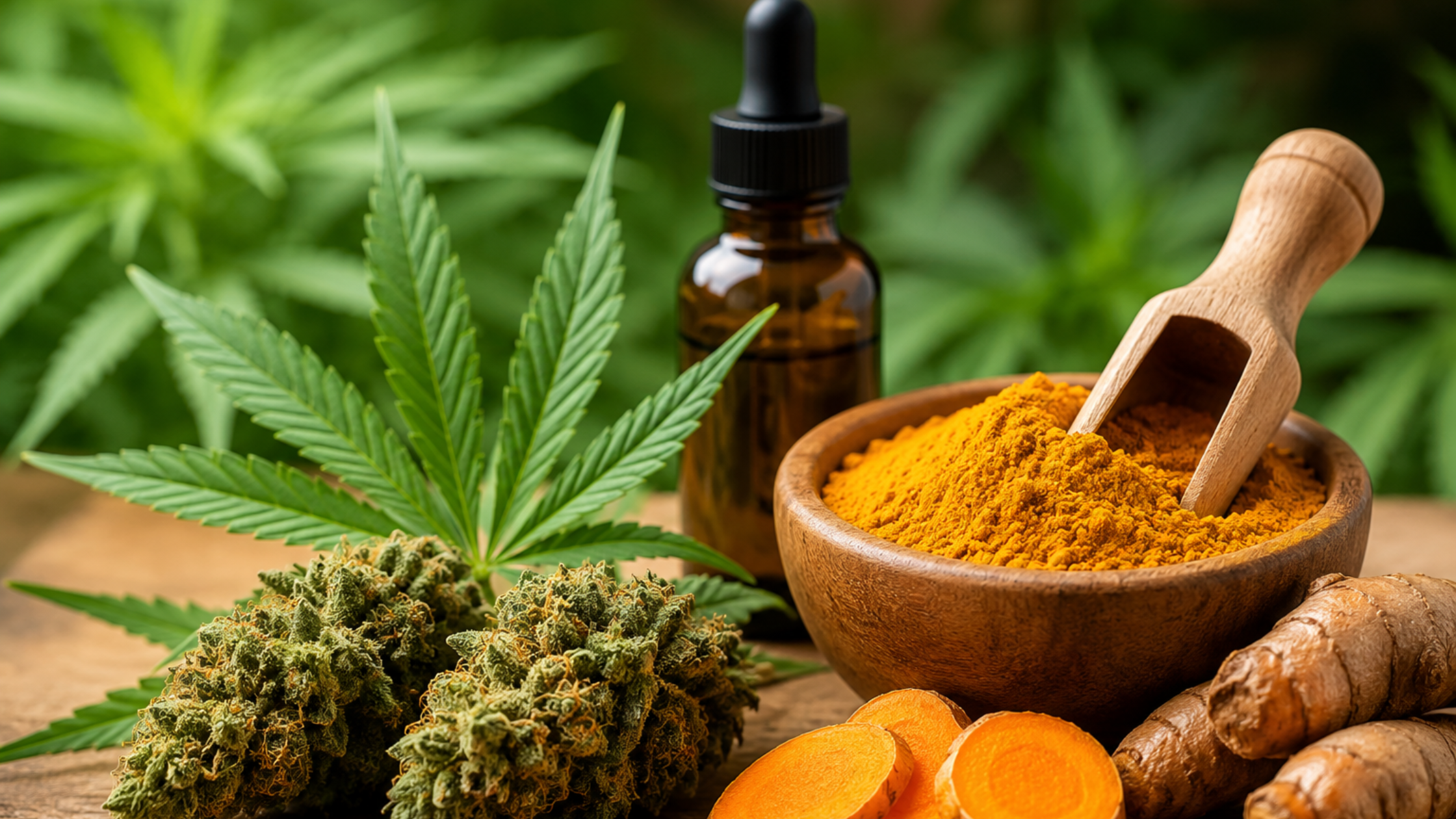 CBD et curcuma : pourquoi cette association peut vous faire du bien