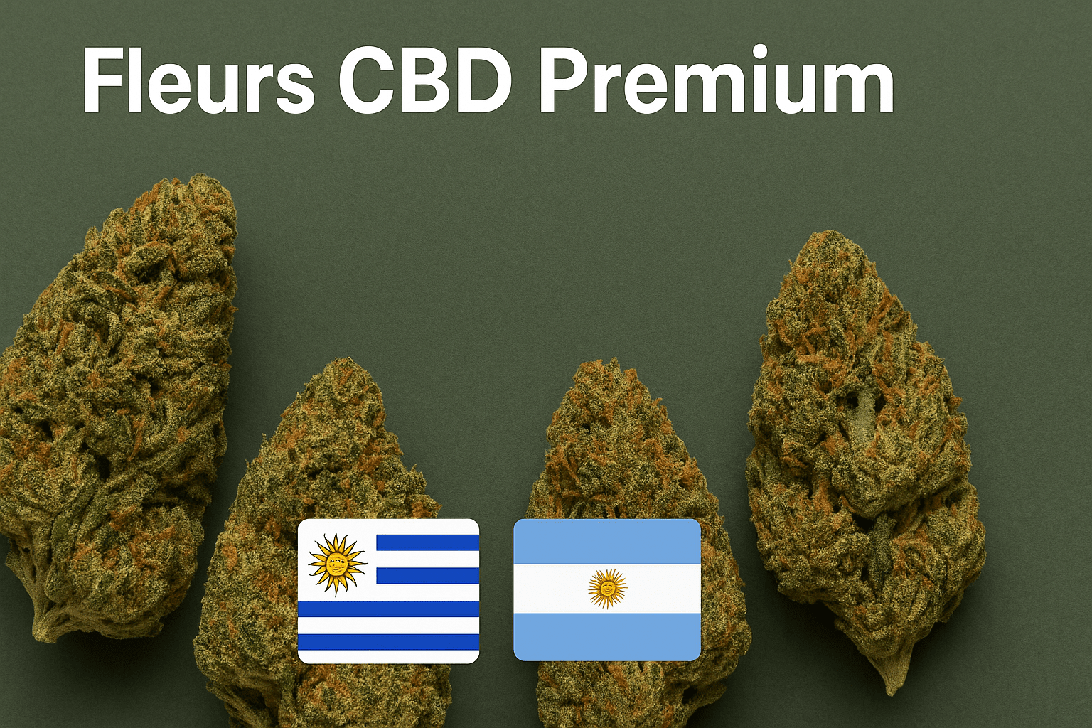 CBD Premium : L’Amérique du Sud impose son style avec des fleurs CBD d’exception venues d’Uruguay et d’Argentine Image