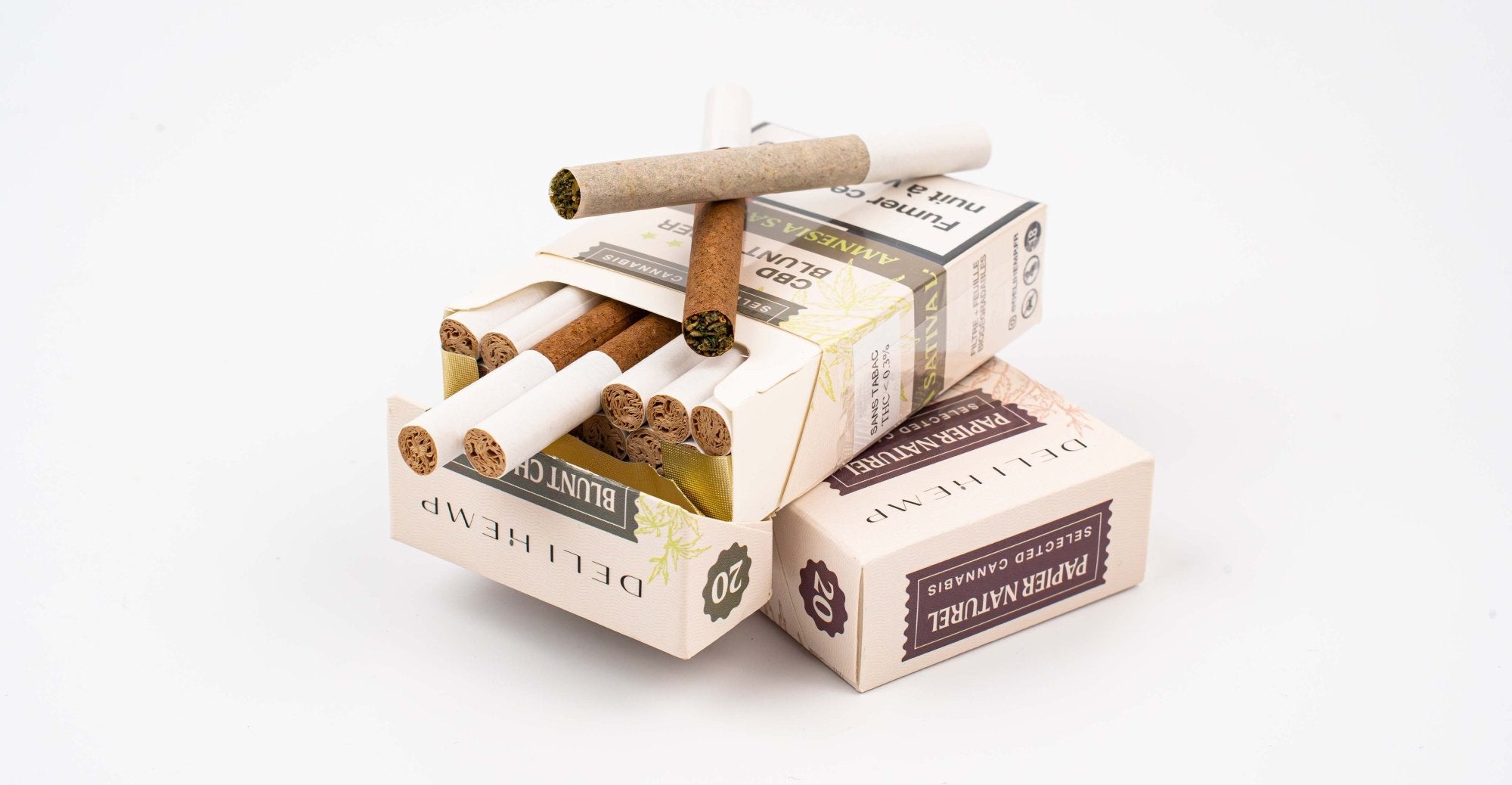 Cigarette CBD : découvrez nos paquets premium Deli Hemp
