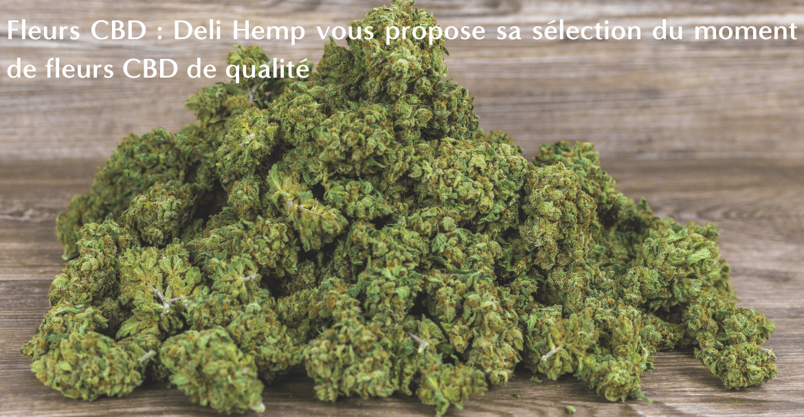 Fleur CBD : Deli Hemp vous propose sa sélection du moment de fleur CBD de qualité