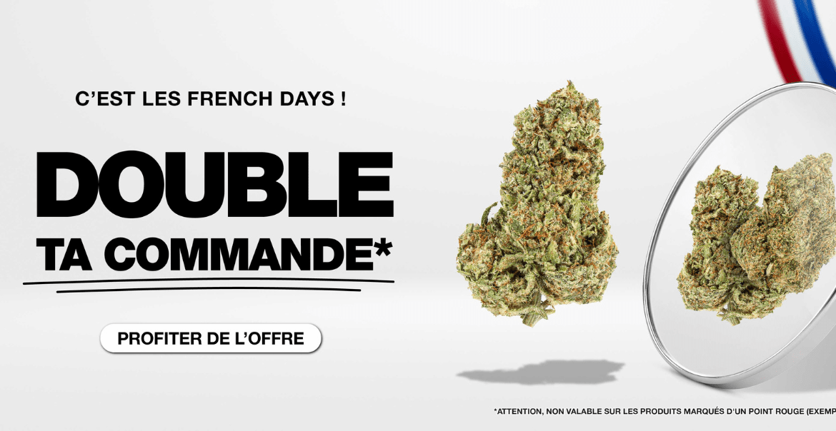 French Days CBD 2025 : Commande doublée sur tout le site Deli Hemp ! Image