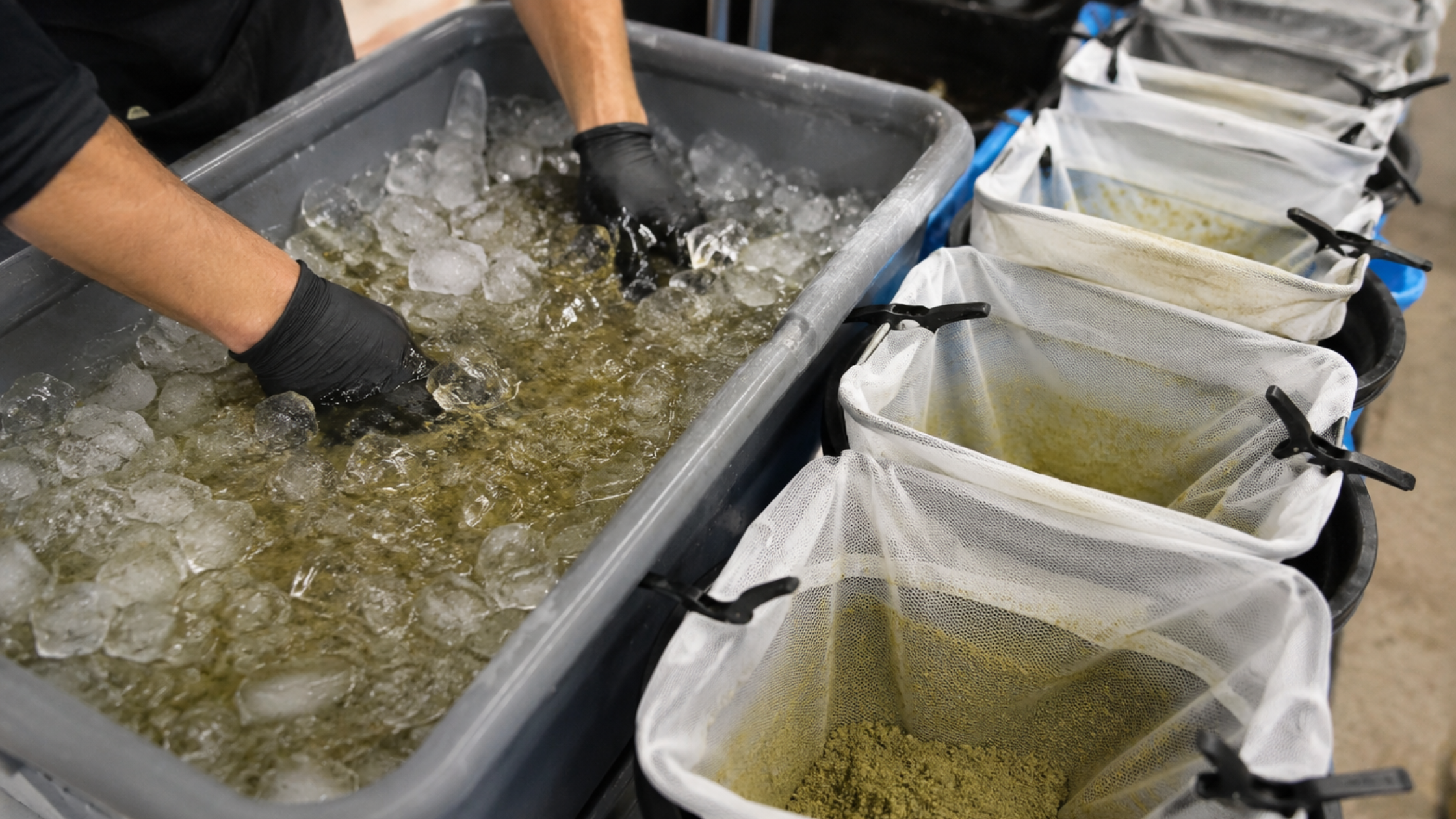 Ice-o-lator : comprendre la méthode d'extraction à l'eau glacée