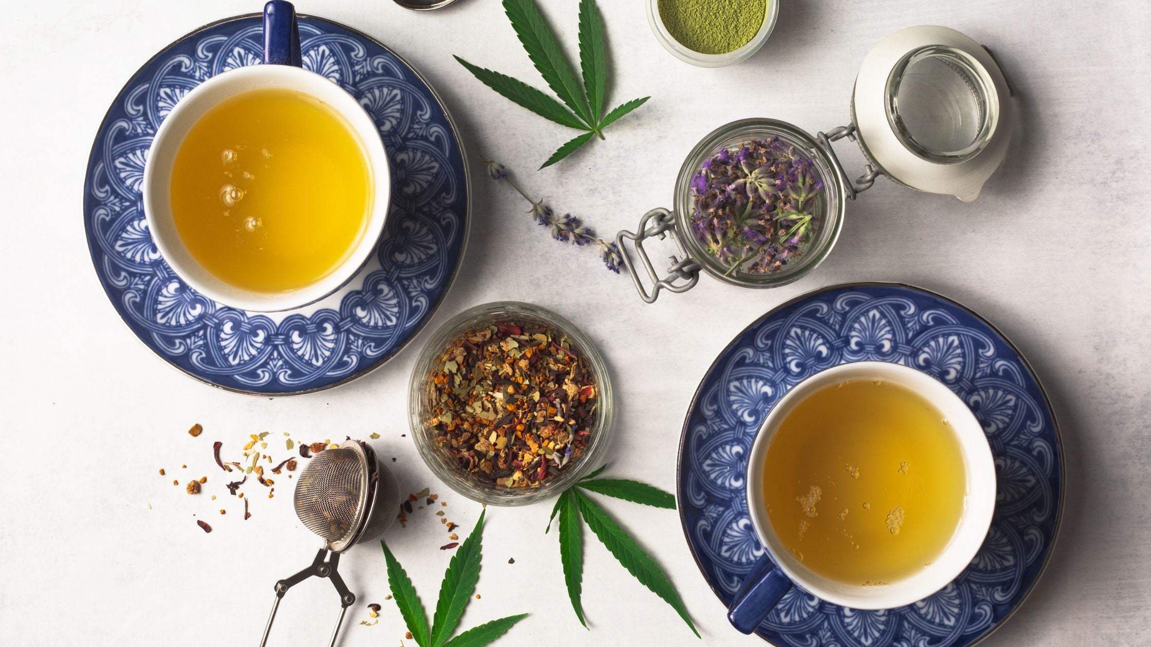 INFUSION AU CBD : une nouvelle manière de consommer du thé ! Image