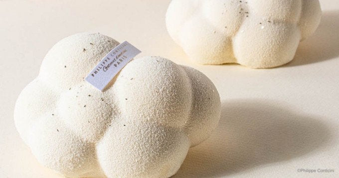Le chef pâtissier Philippe Conticini dévoile des gâteaux au CBD