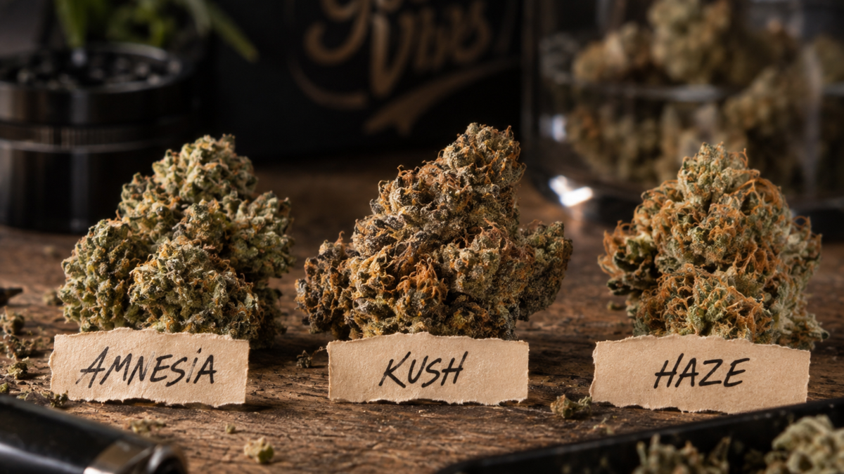 Amnesia, Kush, Haze : que veulent dire les noms des fleurs CBD ?