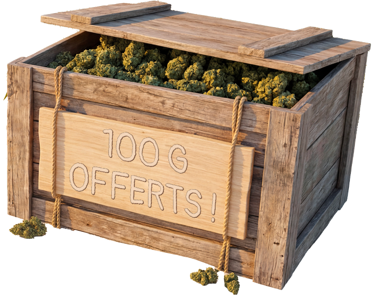 100g fleur CBD offerts