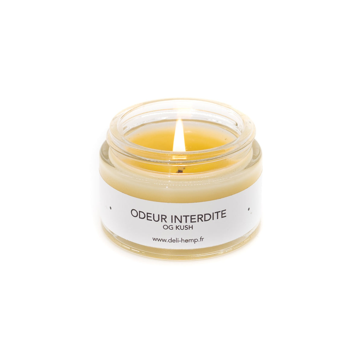 Bougie CBD 3% - Odeur Interdite