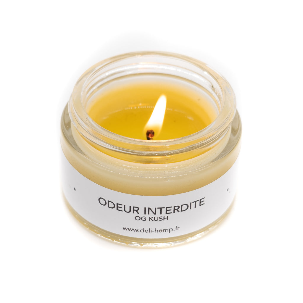 Bougie CBD 3% - Odeur Interdite (2)
