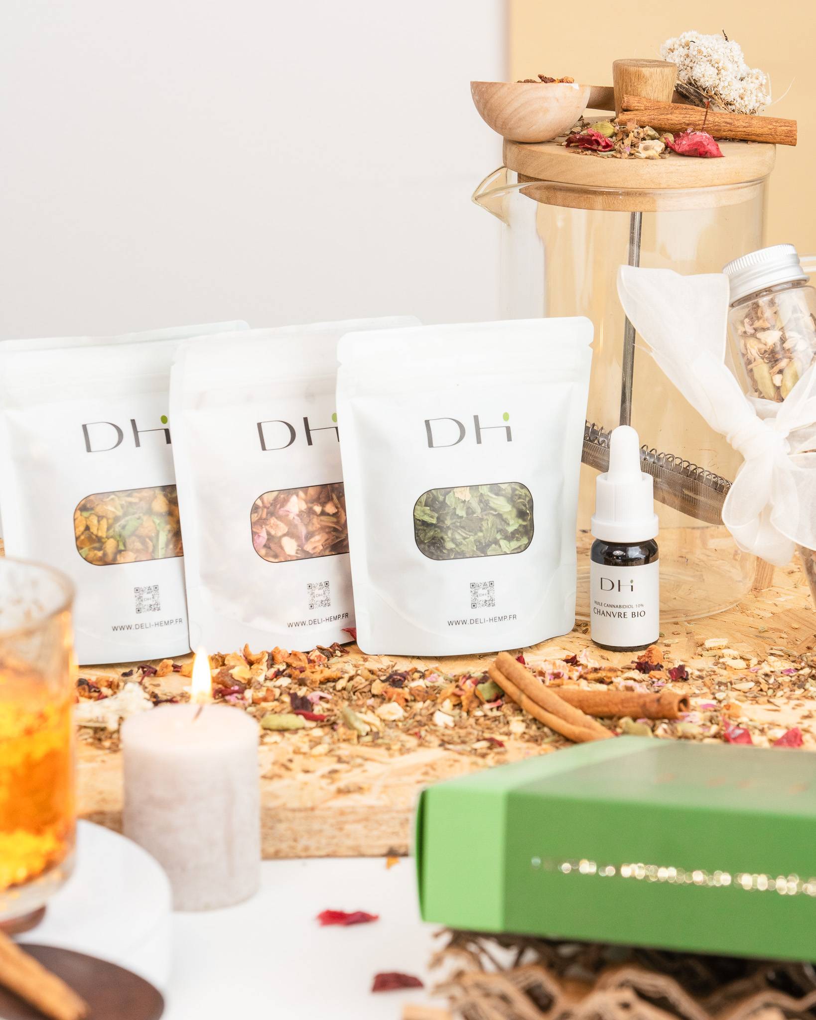 Coffret Noël CBD - Tranquilli-thé