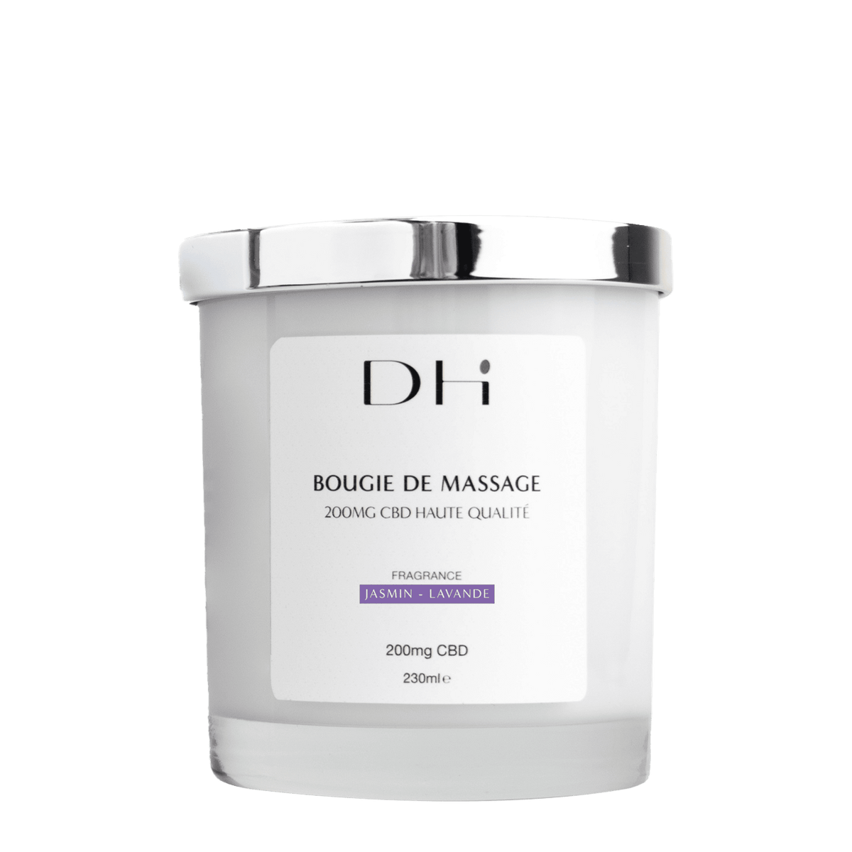 Bougie de massage CBD
