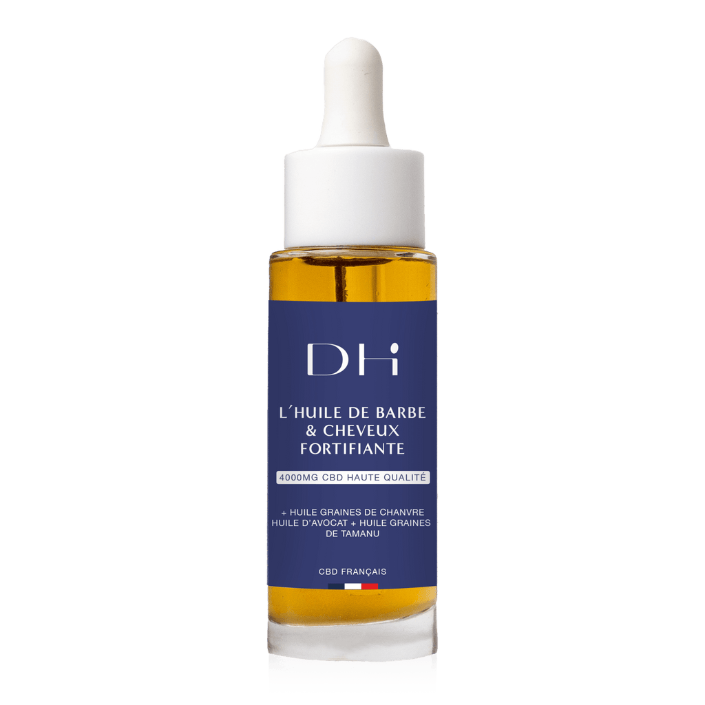 Huile de barbe et cheveux CBD