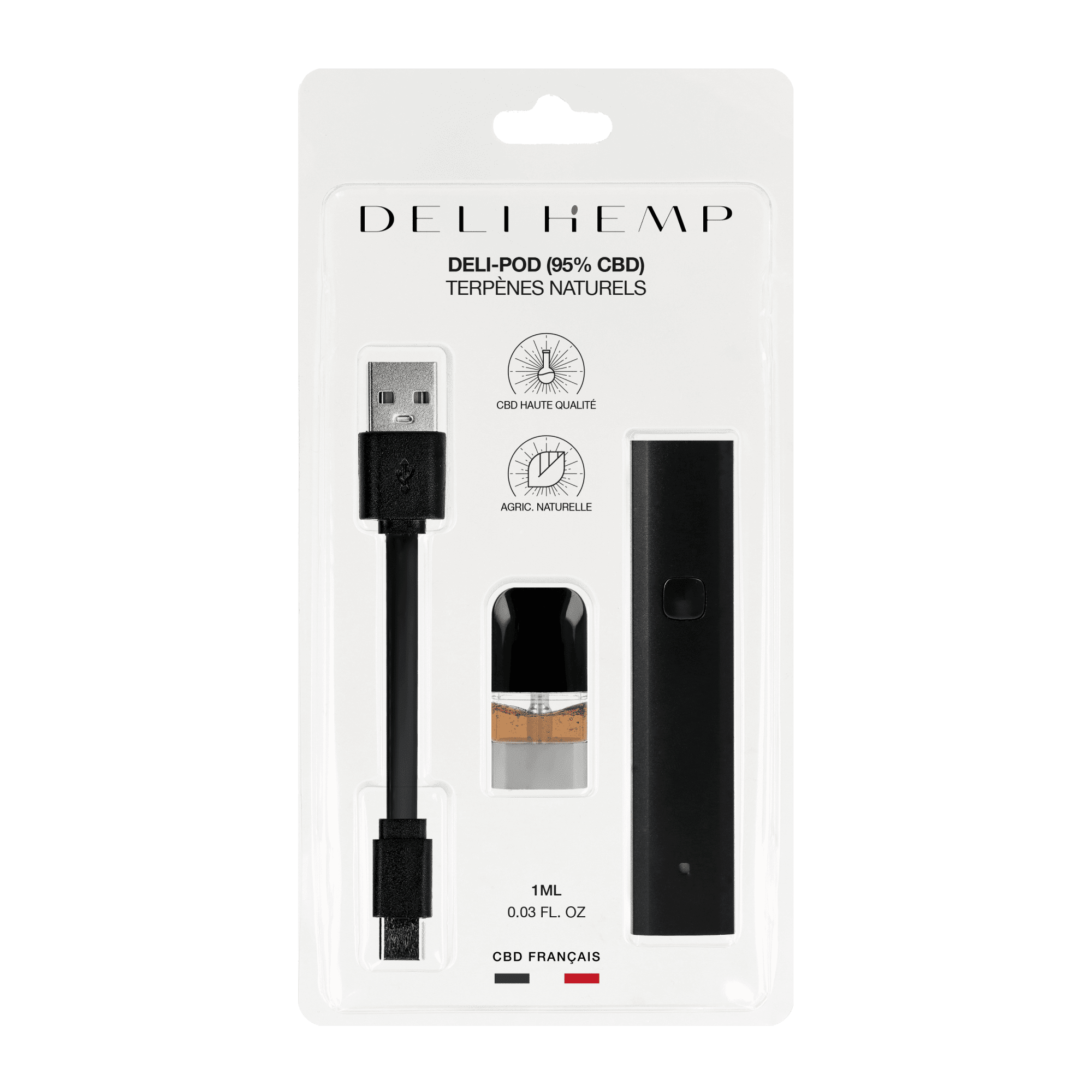 DELI POD CBD - 95% FRUIT BERRY