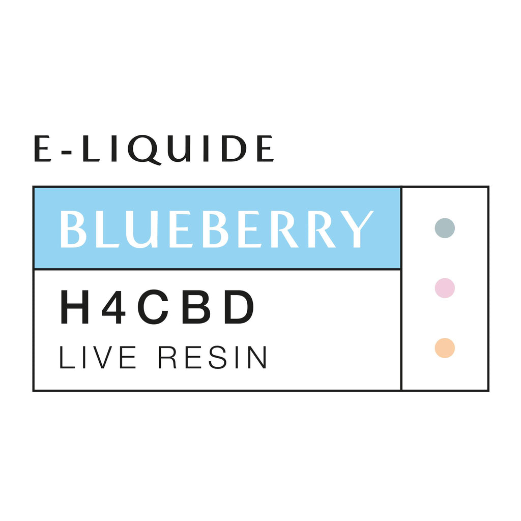 E-LIQUIDE H4CBD - BLUEBERRY