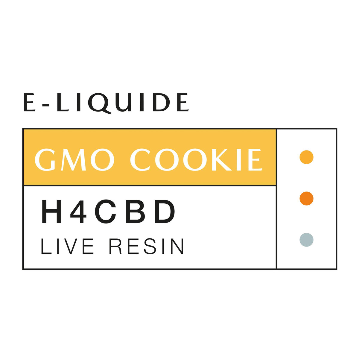 E-liquide H4CBD - GMO COOKIE