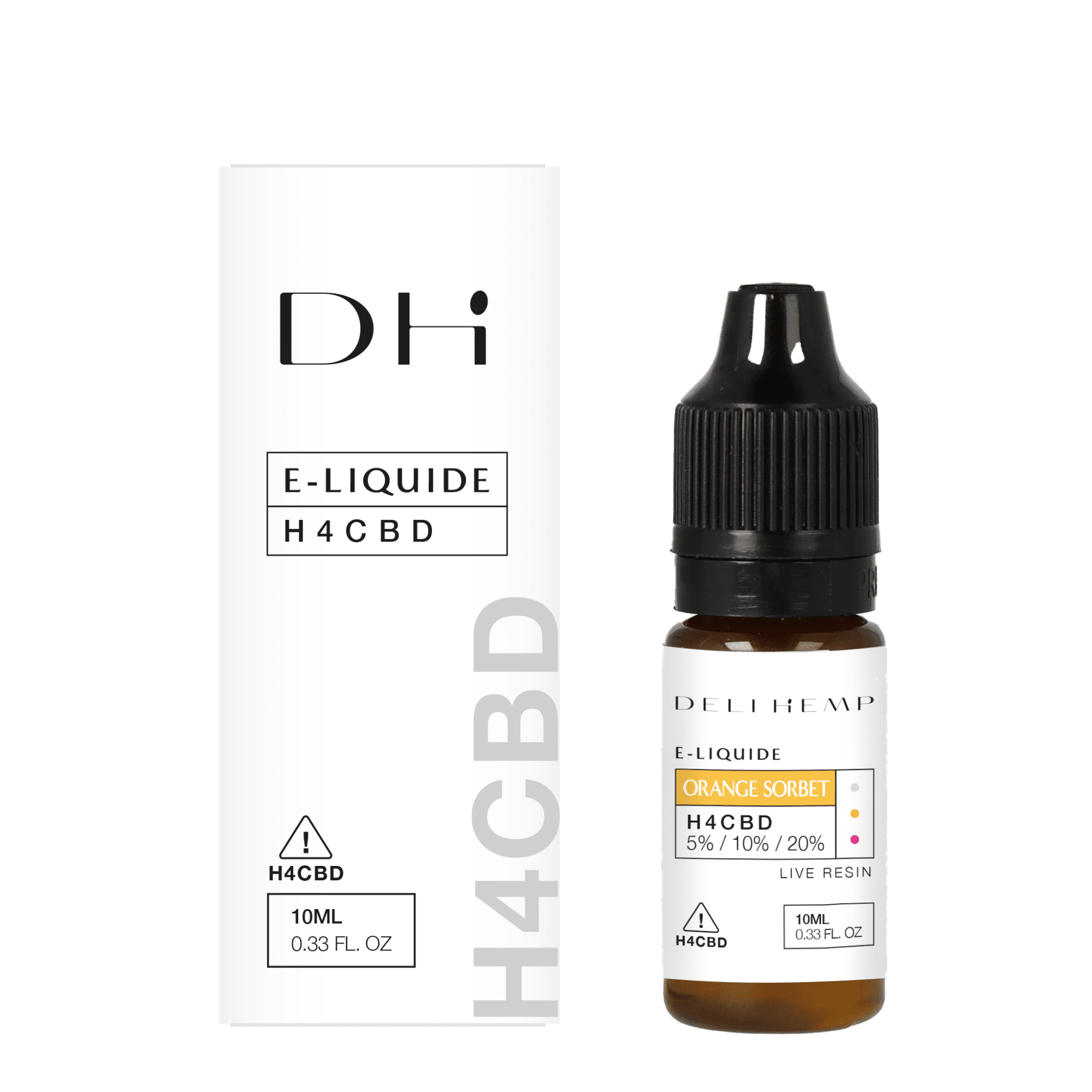 E-LIQUIDE H4CBD - ORANGE SORBET