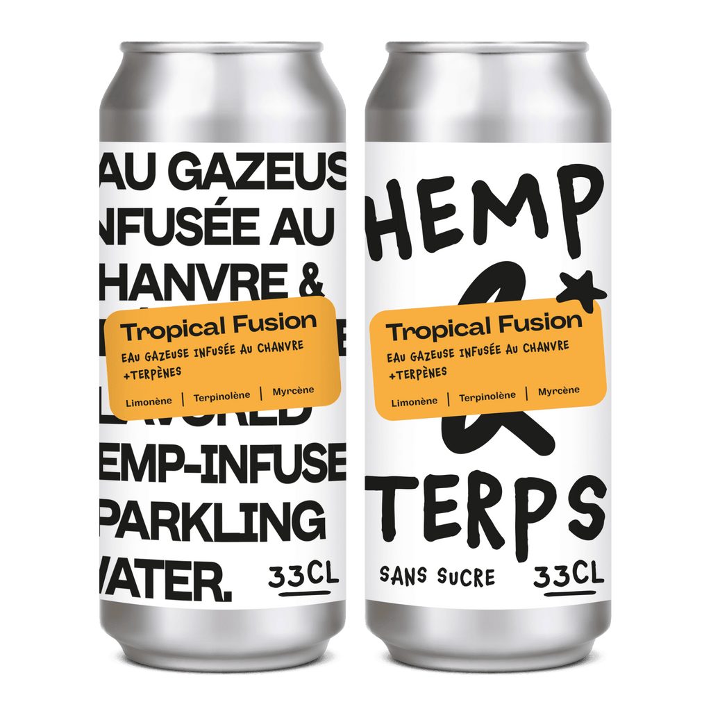 EAU GAZEUSE - HEMPS & TERPS - TROPICAL