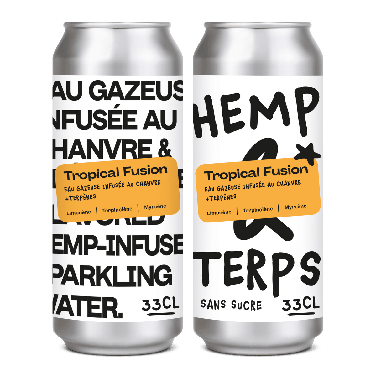 EAU GAZEUSE - HEMPS & TERPS - TROPICAL