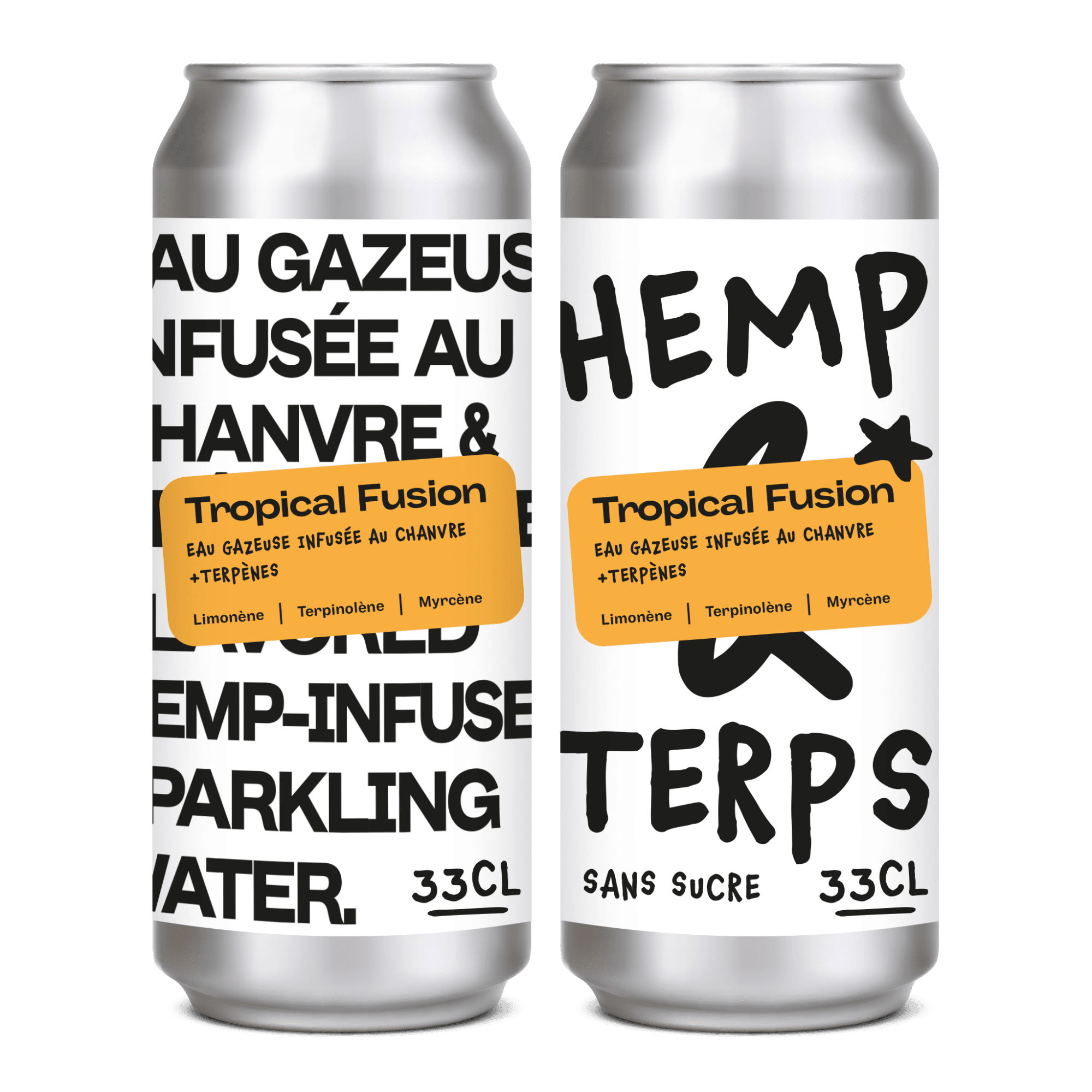 EAU GAZEUSE - HEMPS & TERPS - TROPICAL