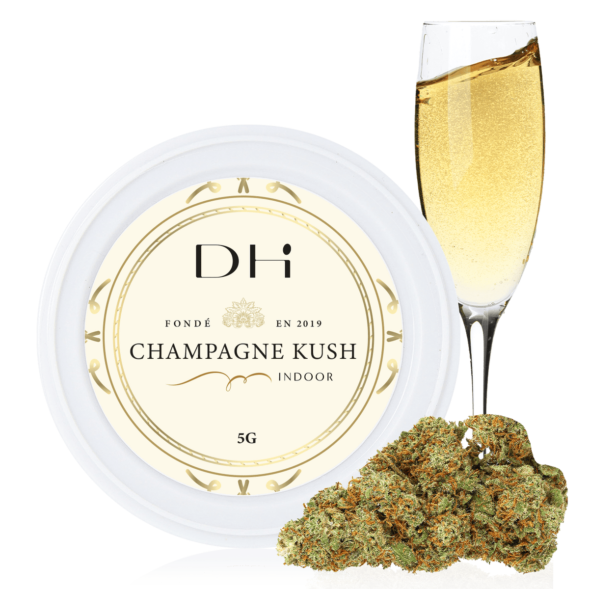 Fleur CBD champagne kush