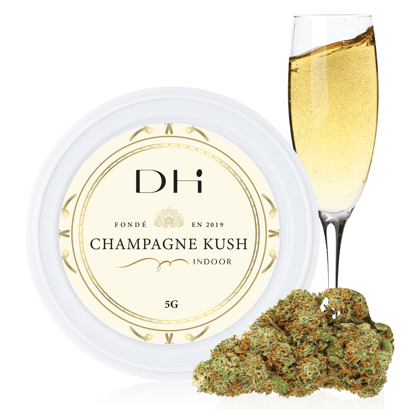 Fleur CBD champagne kush