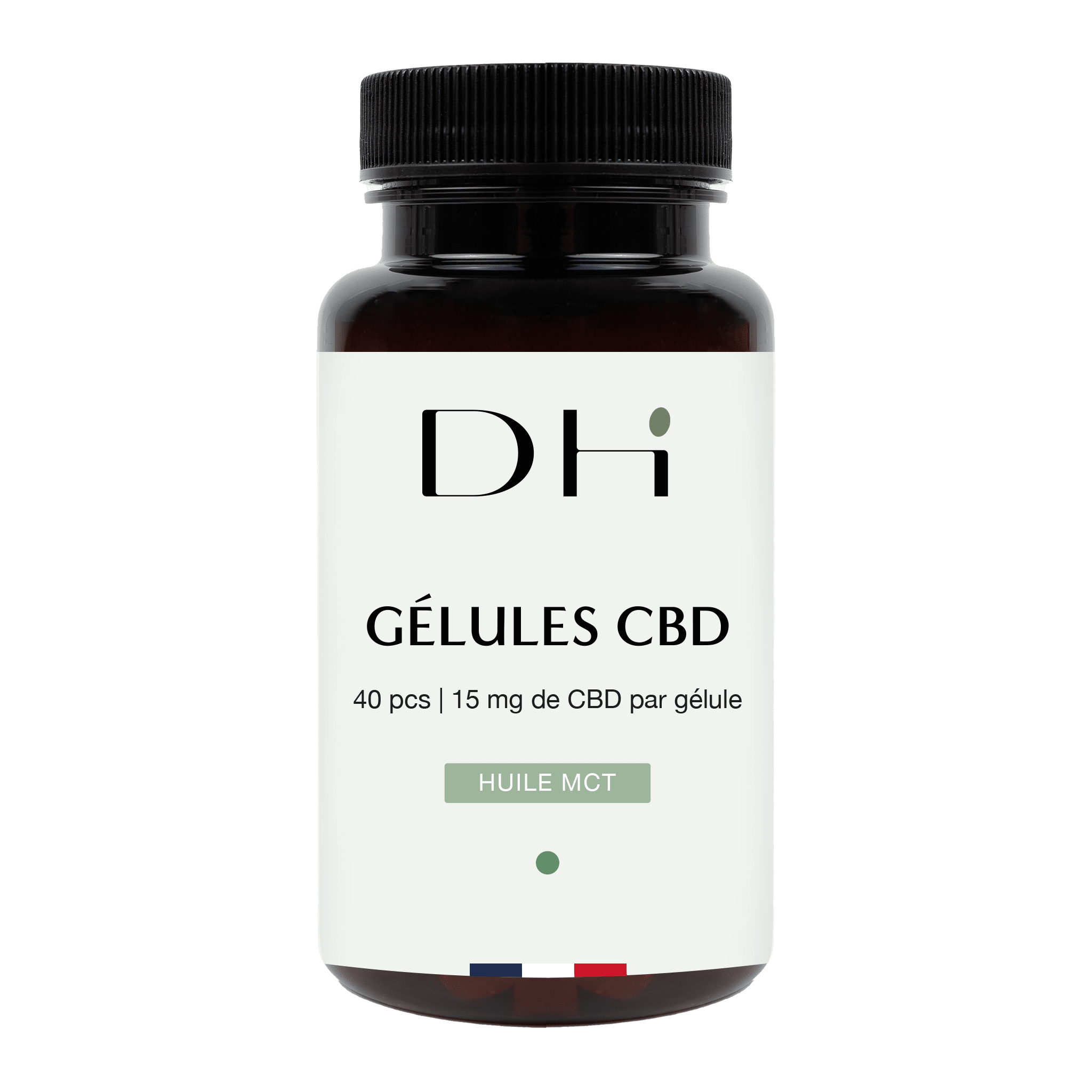 Gélules MCT 15mg cbd