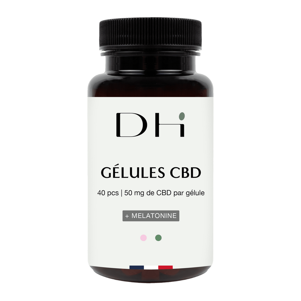Gélules mélatonine 50mg cbd