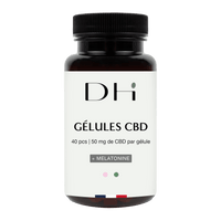 Gélules mélatonine 50mg cbd