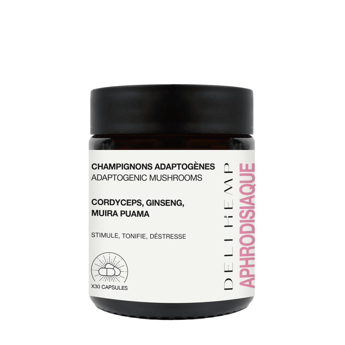 CHAMPIGNONS ADAPTOGÈNES - APHRODISIAQUE