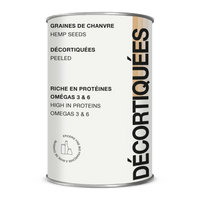 graines de chanvre bio décortiquées