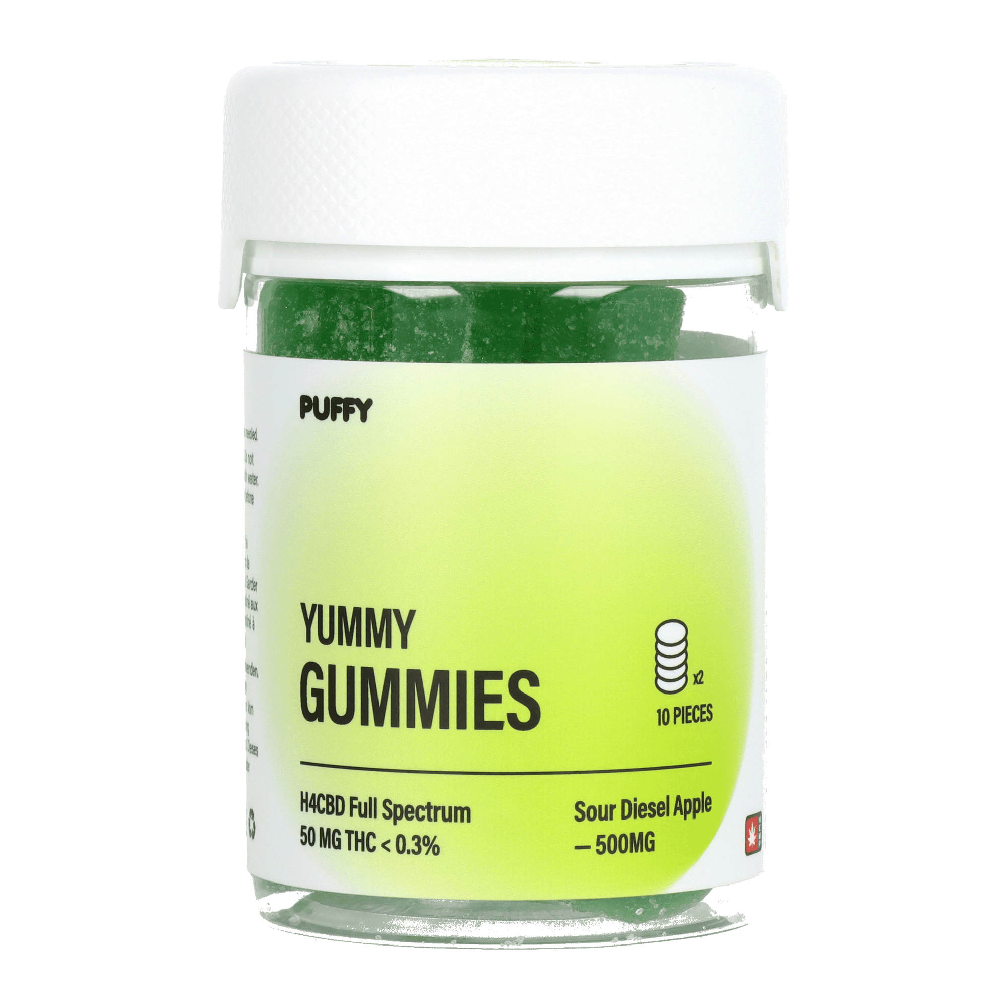GUMMY CBD - DELTA-9 SOUR DIESEL APPLE