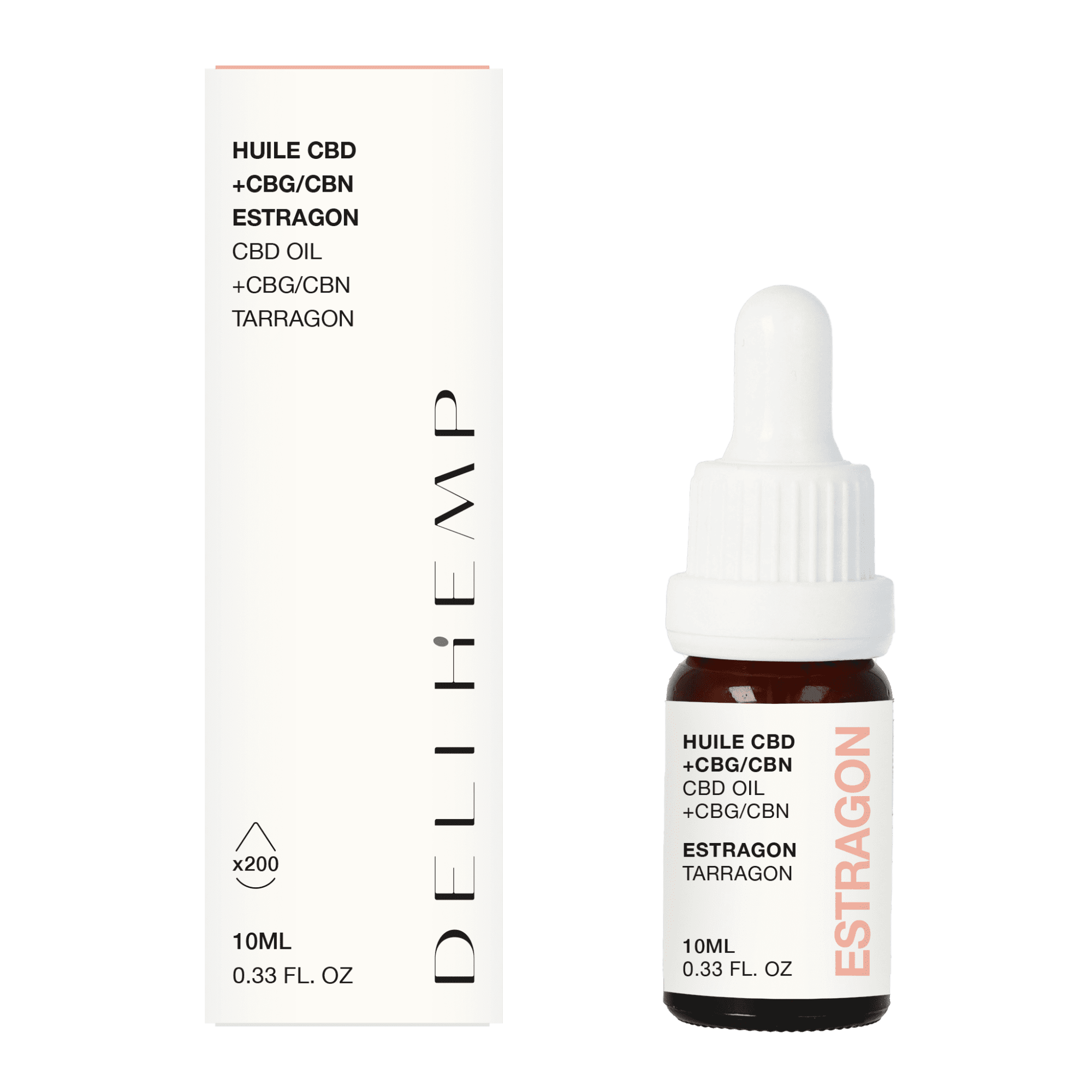 HUILE CBD CHANVRE - Estragon