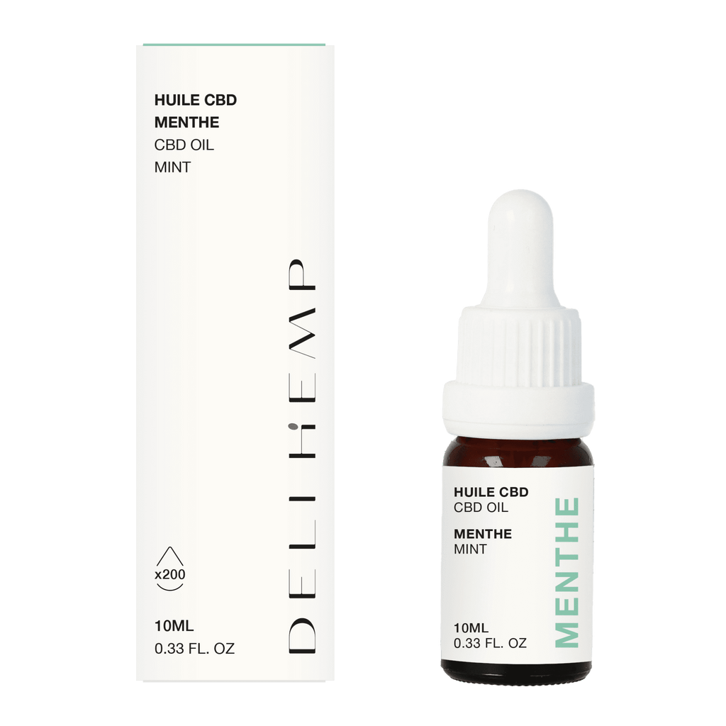 HUILE CBD - MENTHE