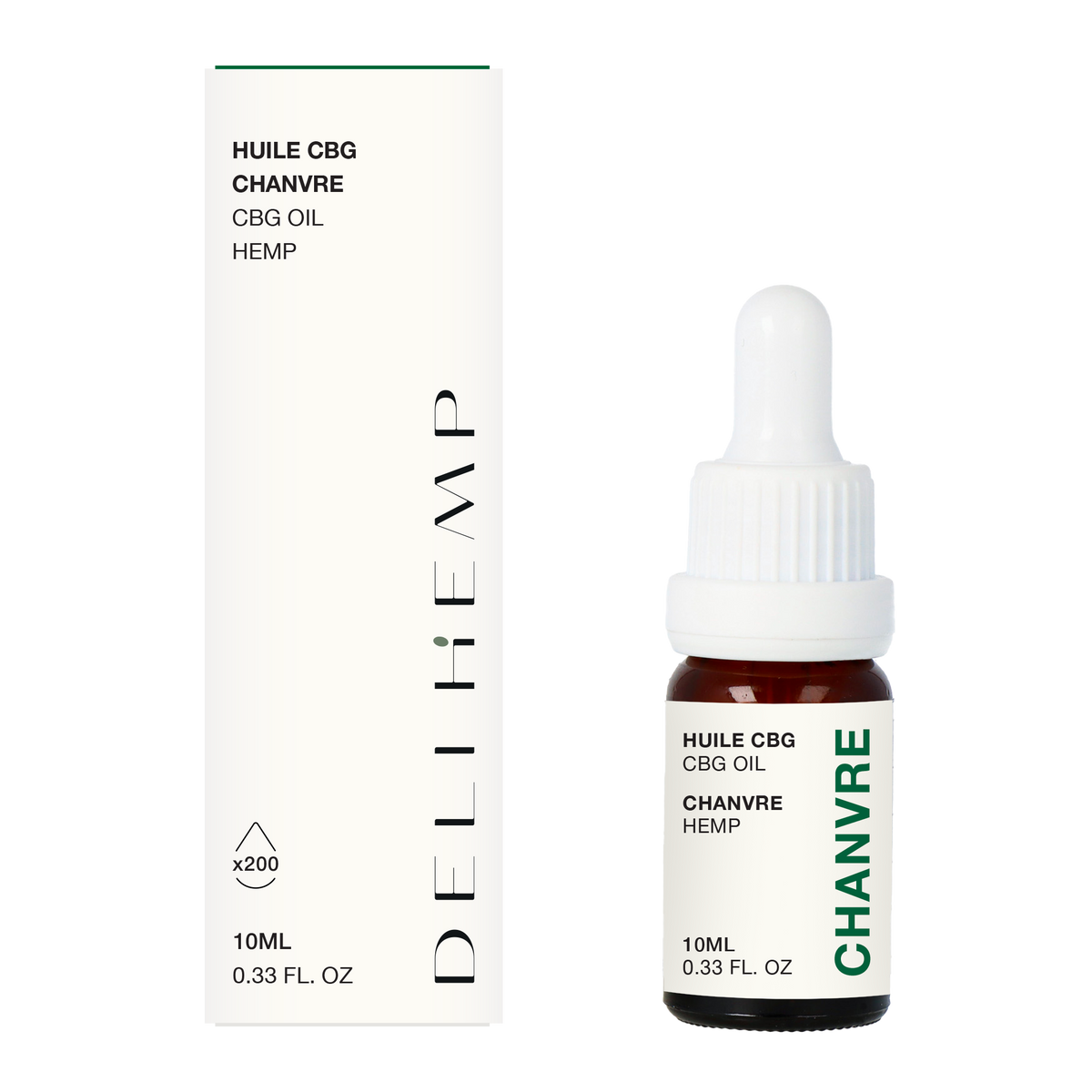 HUILE CBG - CHANVRE BIO - DELI HEMP