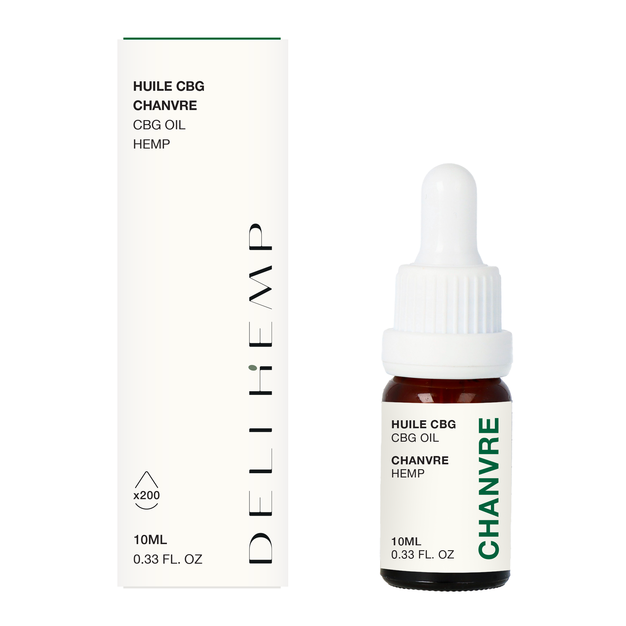 HUILE CBG - CHANVRE BIO - DELI HEMP