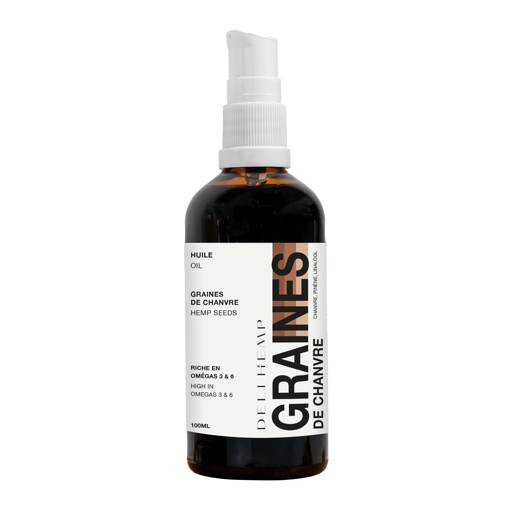 HUILE DE GRAINES DE CHANVRE BIO 100ML