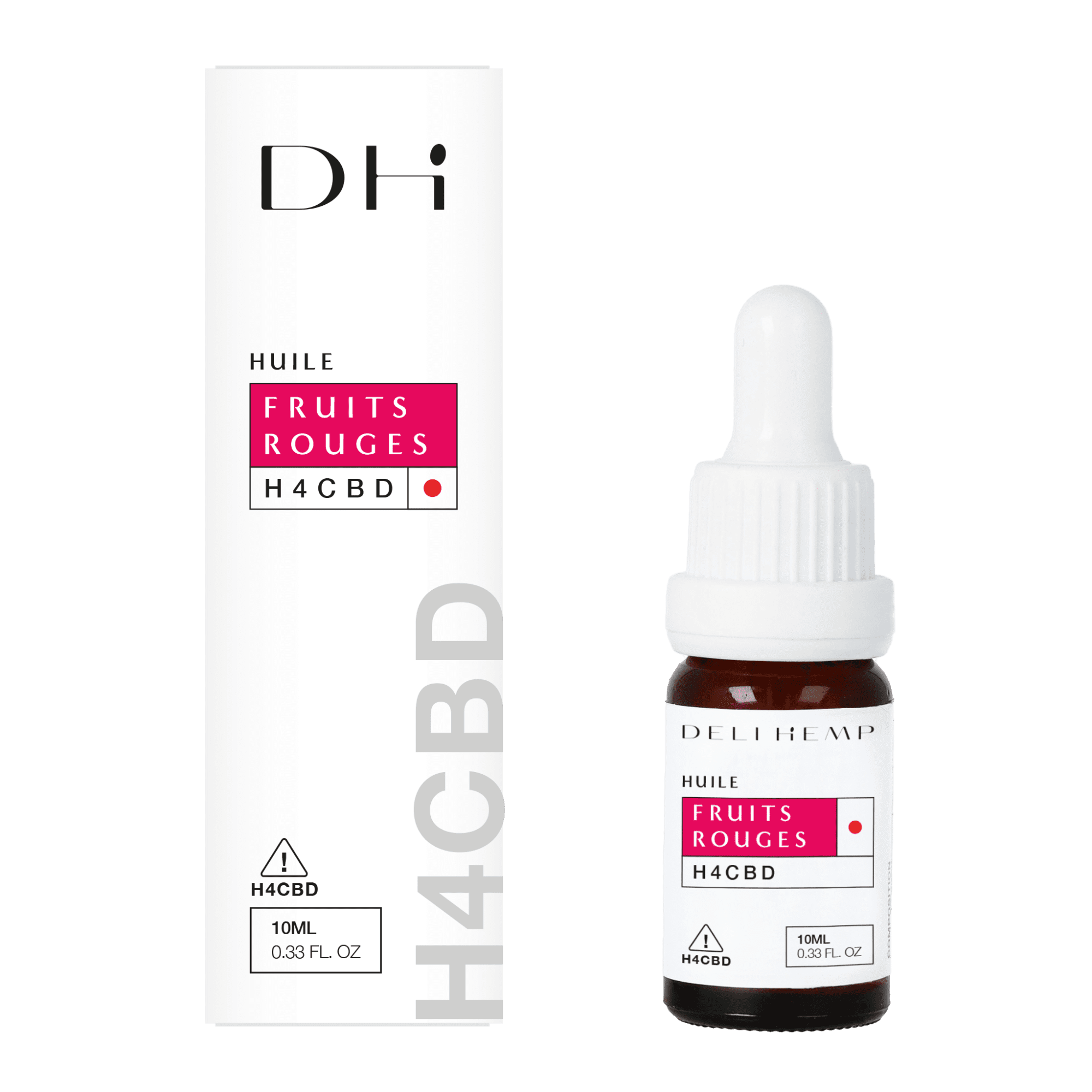 HUILE H4CBD - FRUITS ROUGES 10% H4CBD