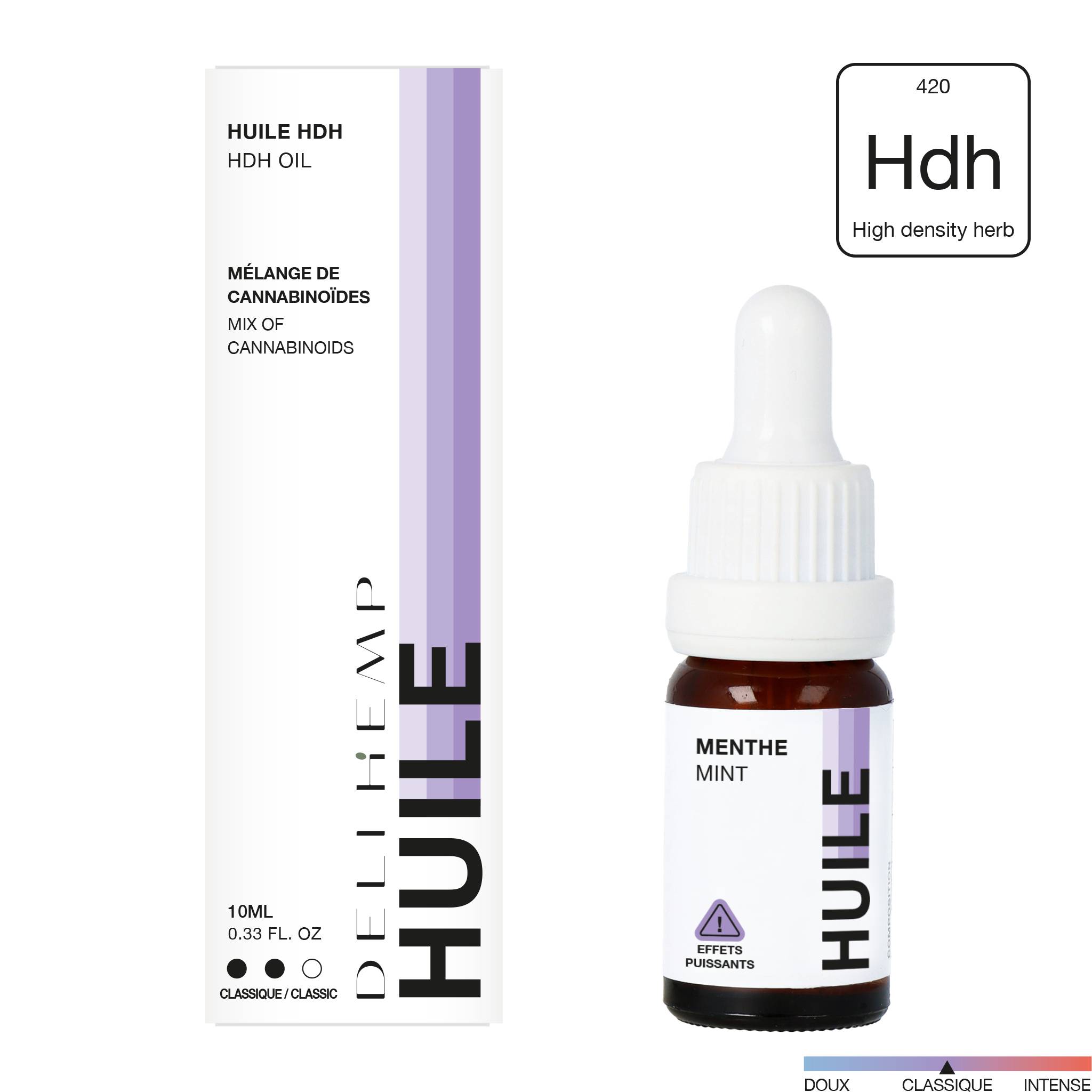 HUILE HDH - MENTHE - CLASSIC