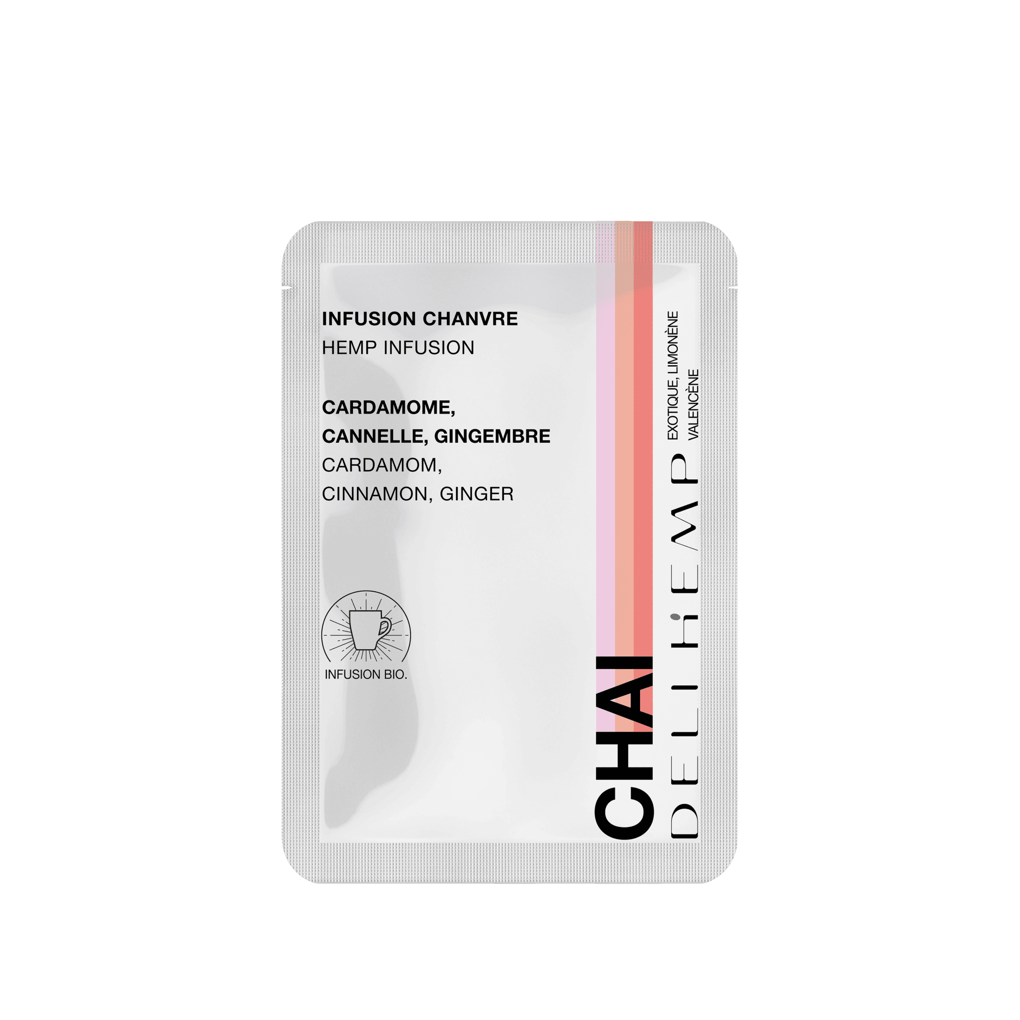 Infusion au chanvre - Thé Chai Bio