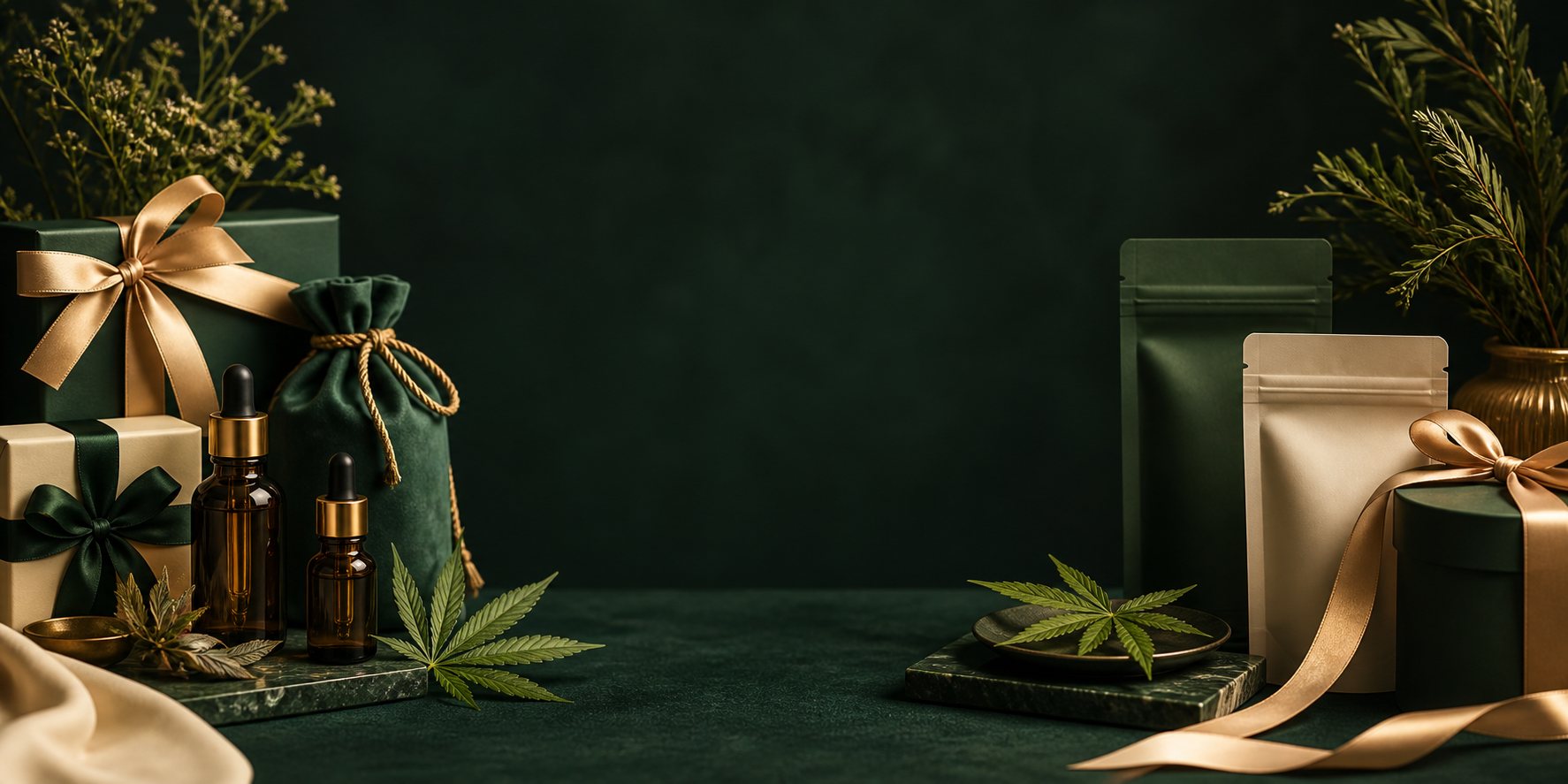 Coffrets cadeaux et produits CBD premium