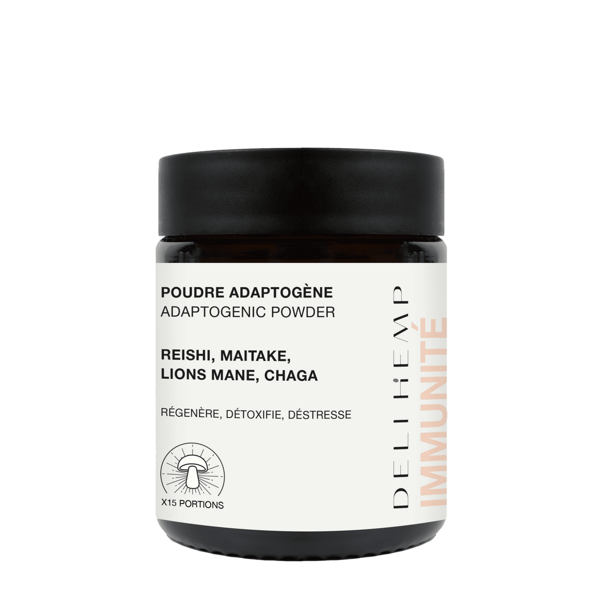 Poudre champignon adaptogène