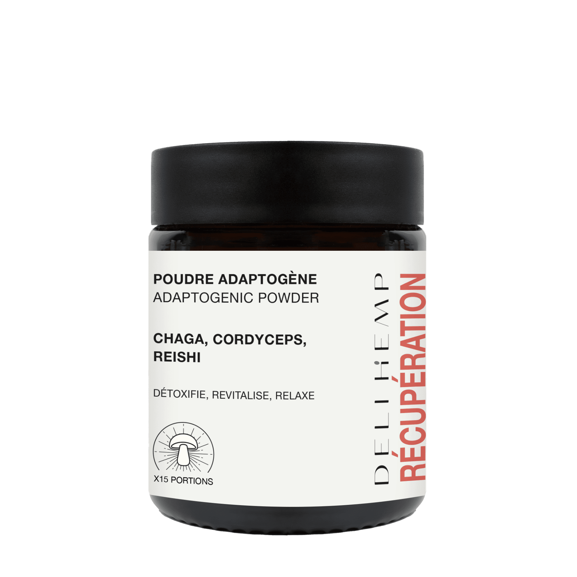 poudre chapignon adaptogène