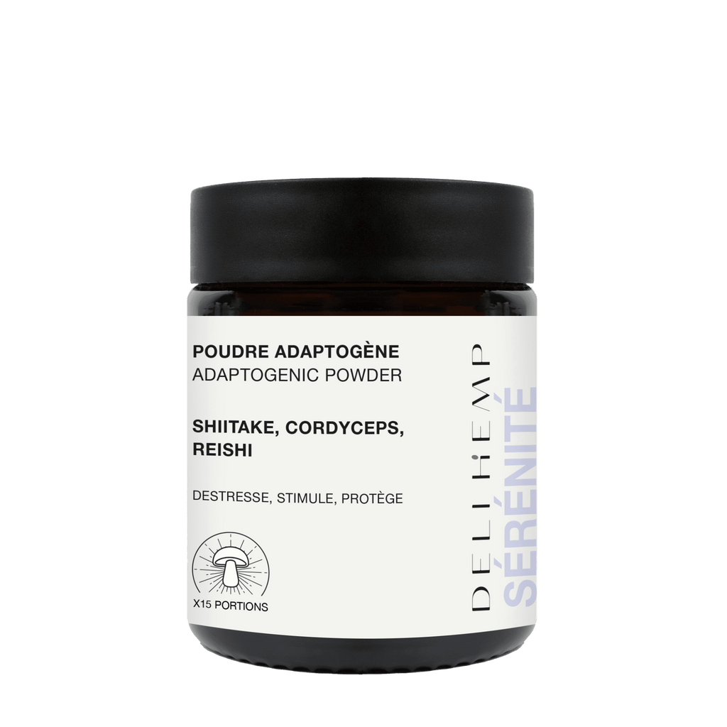 poudre champignon adaptogène