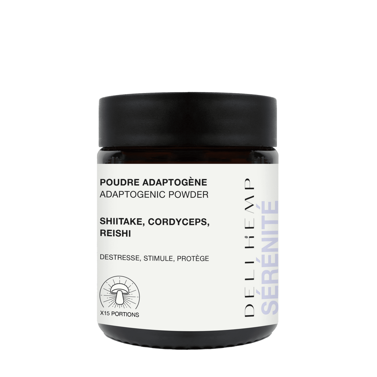poudre champignon adaptogène