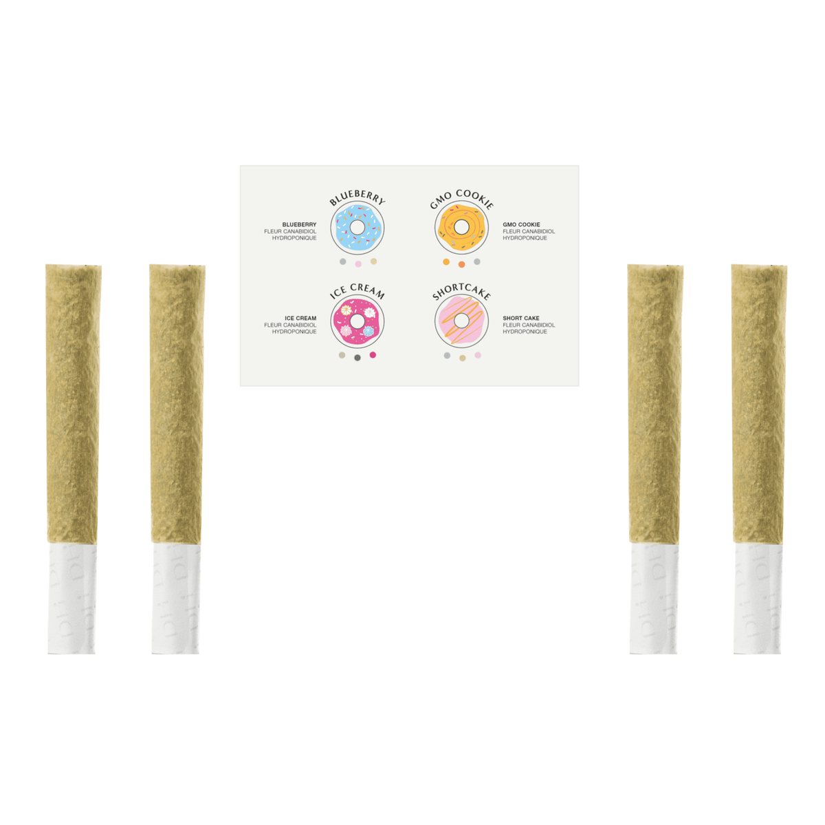 PRE ROLLS CBD - Pack Donuts 420