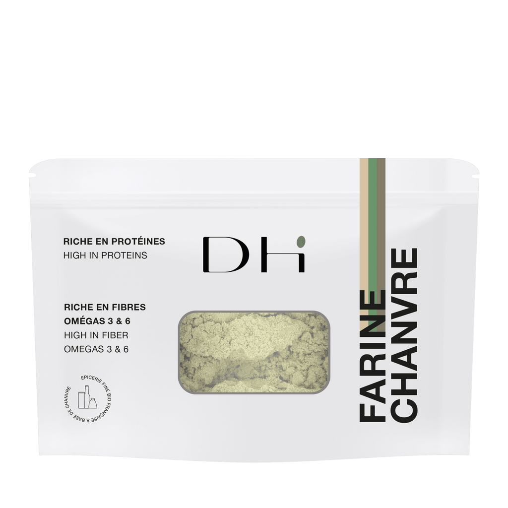 Farine chanvre protéines bio