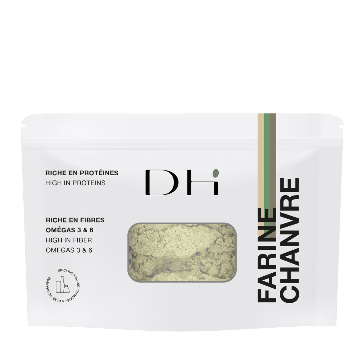 Farine chanvre protéines bio