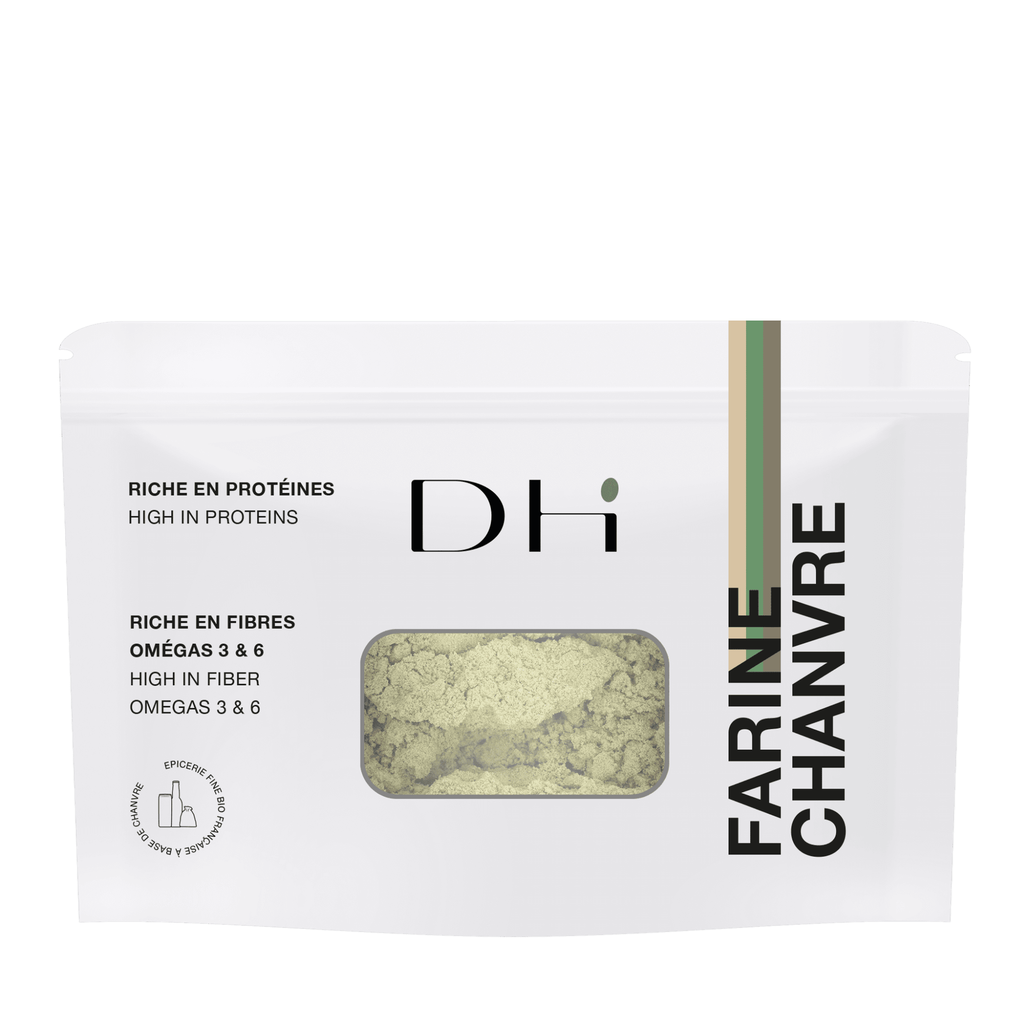 Farine chanvre protéines bio