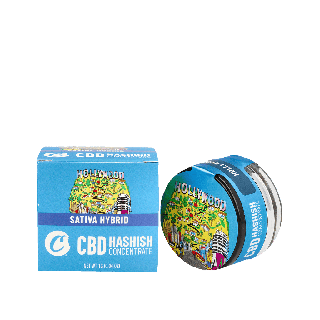 HASH CBD / RESINE CBD MARQUE COOKIES HOLLYWOOD