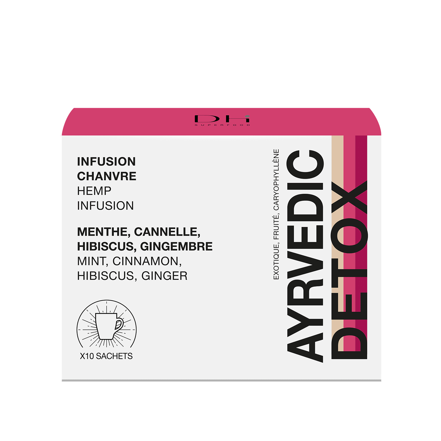 THÉ CHANVRE - SACHETS - AYURVEDIC DETOX